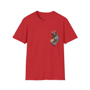 Frilled-neck Lizard - Small design - Unisex Softstyle T-Shirt Printify