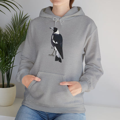 Australian Magpie | Unisex Heavy Blend™ Hooded Sweatshirt