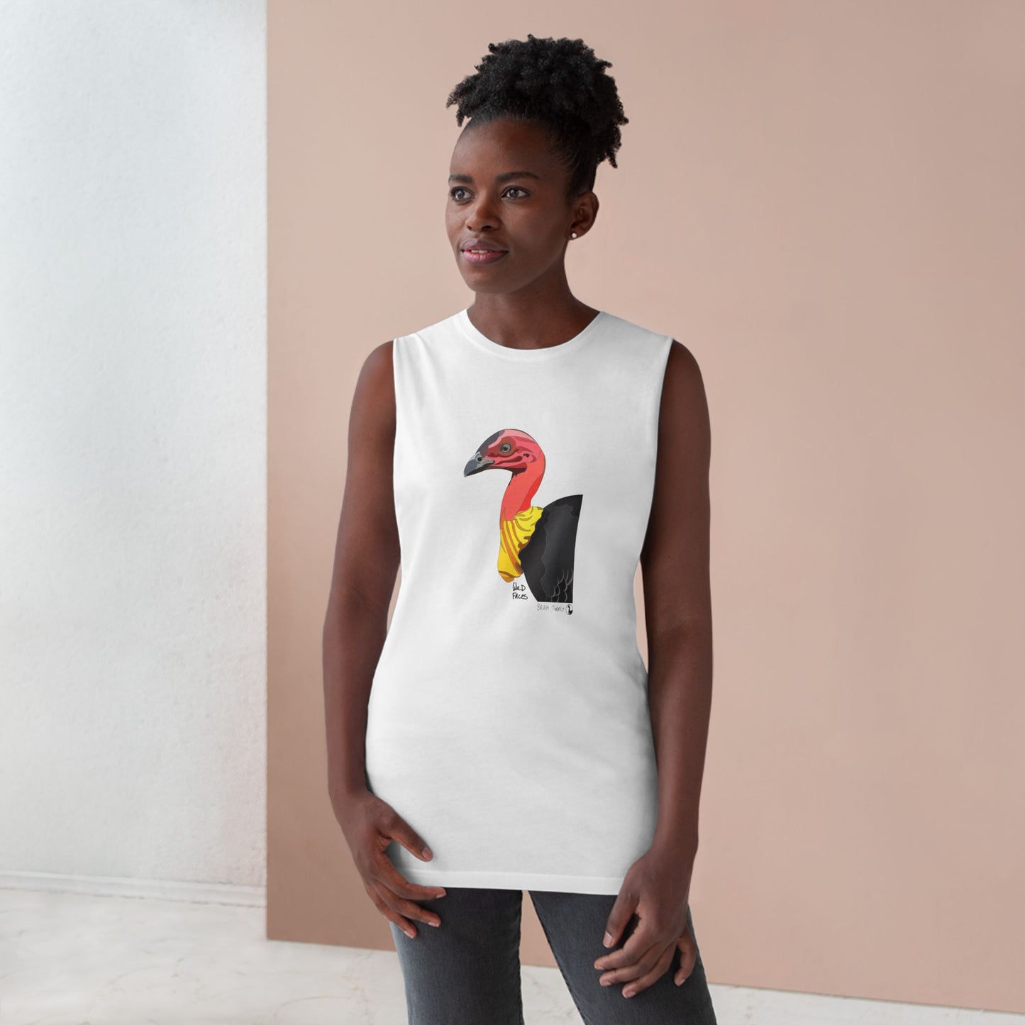 Australian Brushturkey - Unisex Barnard Tank