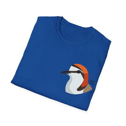 Red-capped Plover- Small design - Unisex Softstyle T-Shirt