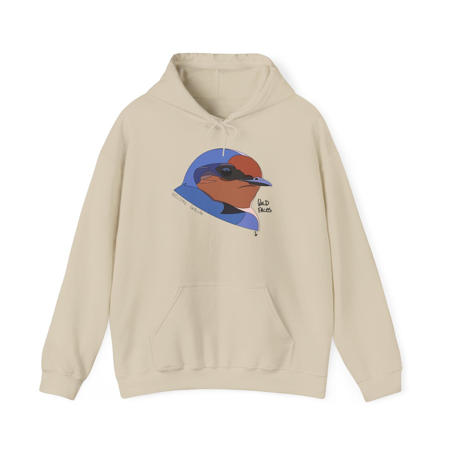 Welcome Swallow | Unisex Heavy Blend™ Hooded Sweatshirt