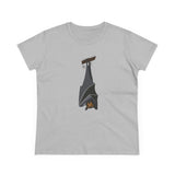 Spectacled Flying Fox - Women's Midweight Cotton Tee Printify