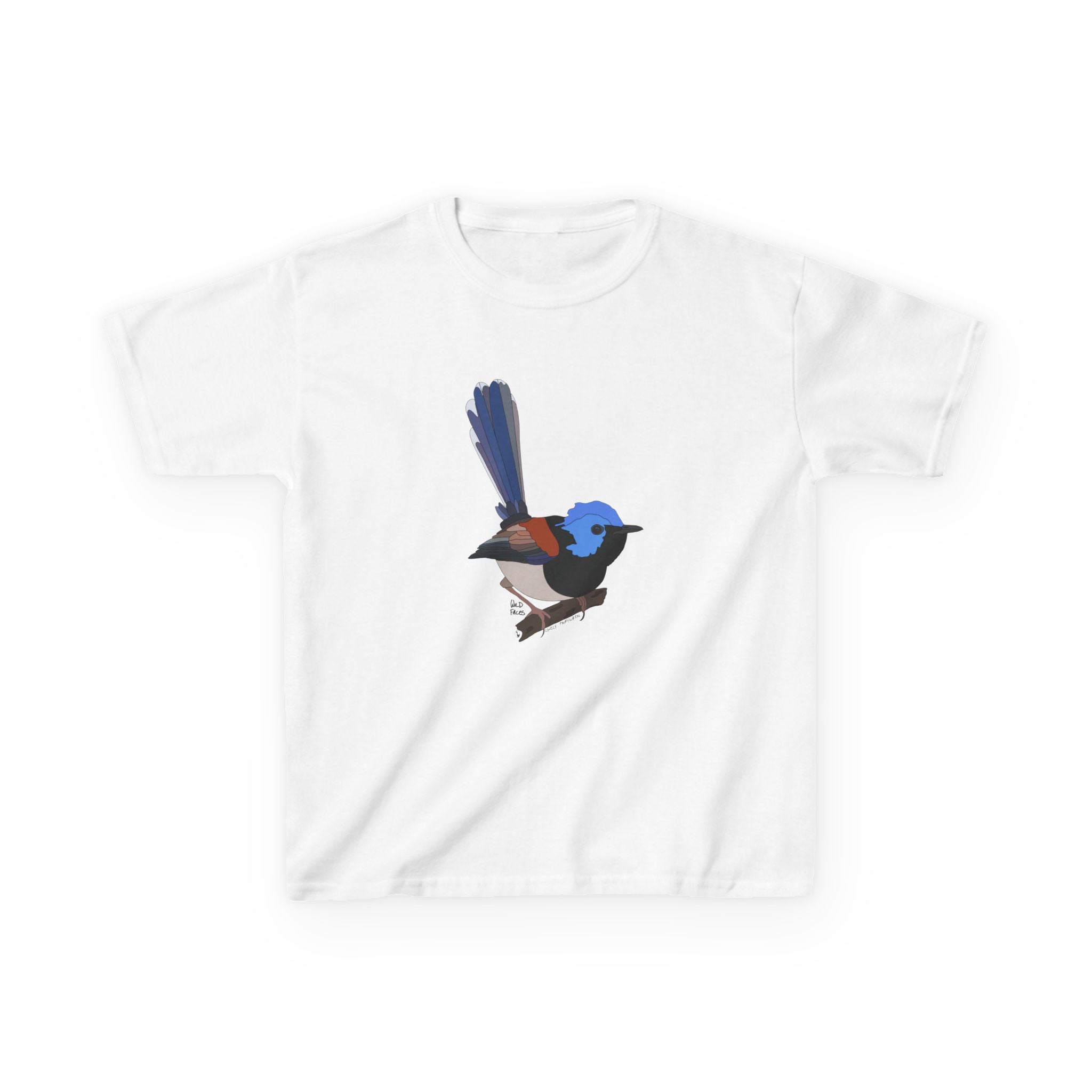 Lovely Fairywren | Kids Heavy Cotton™ Tee