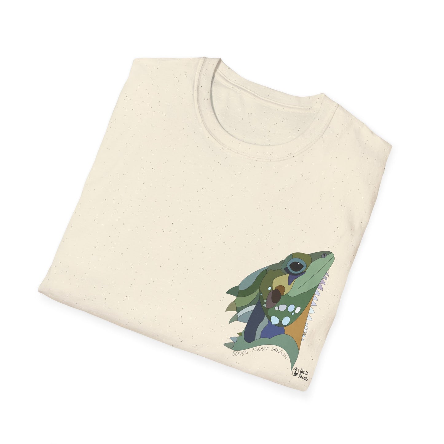 Boyd's Forest Dragon - Small design - Unisex Softstyle T-Shirt Printify