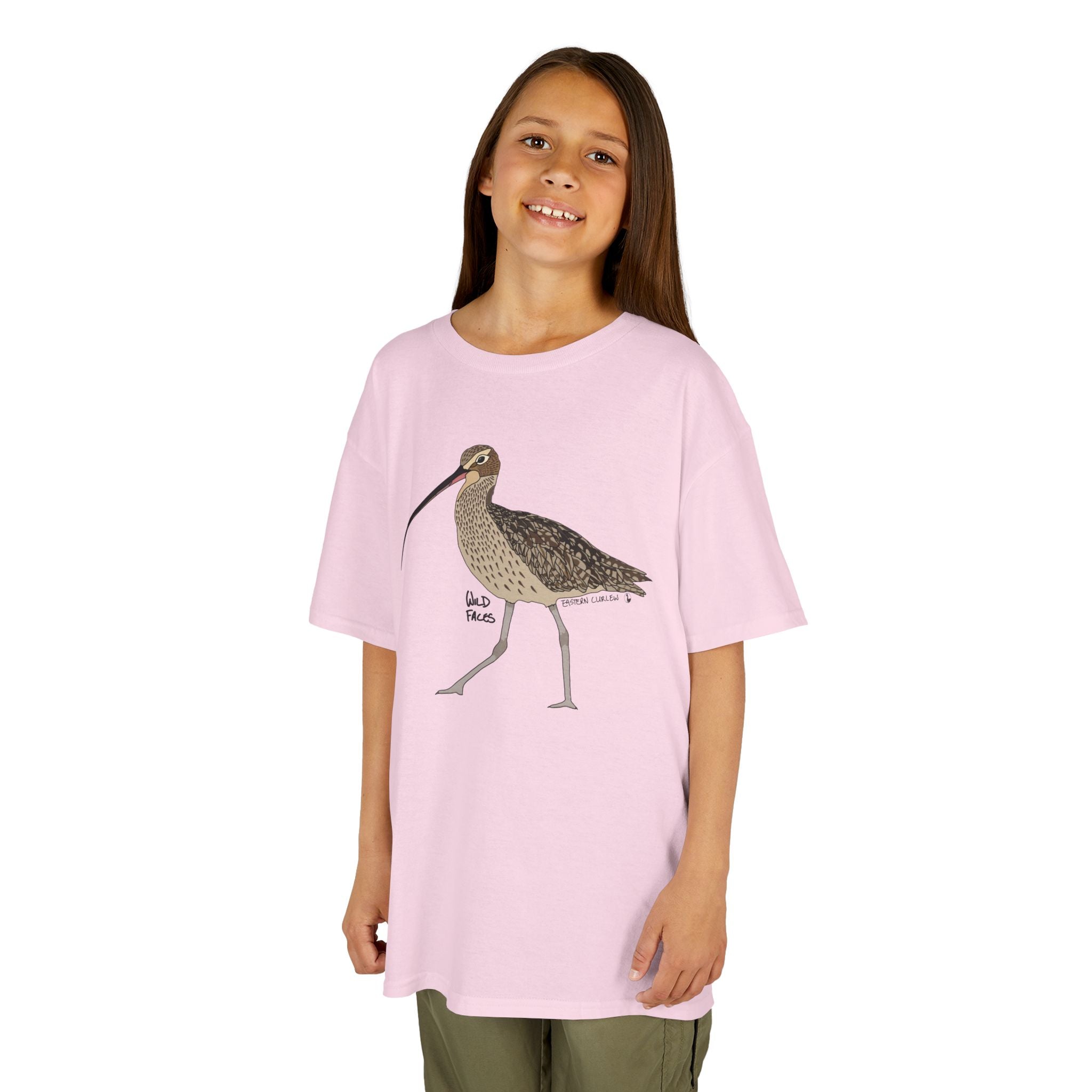 Eastern Curlew | Kids Heavy Cotton™ Tee Printify