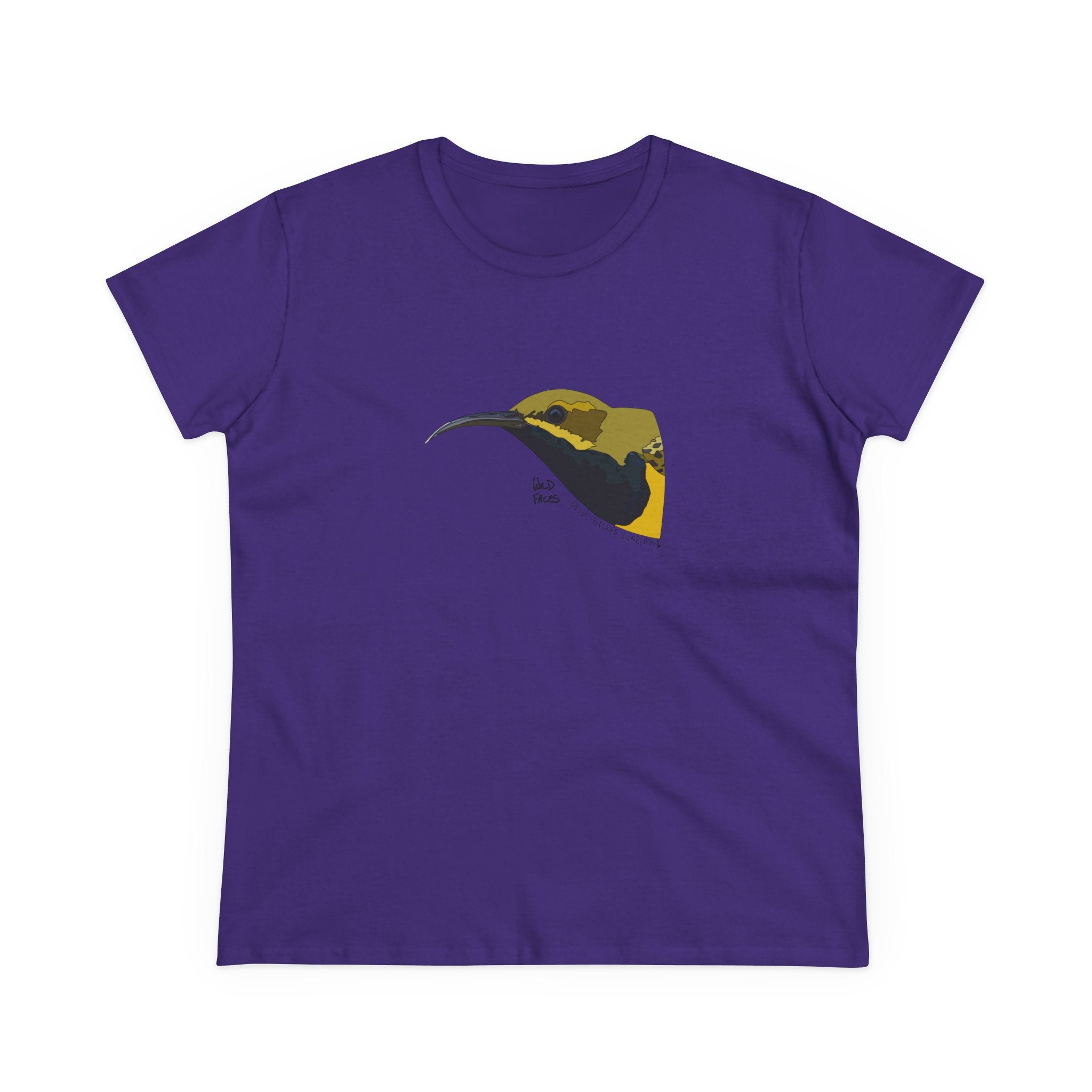 Olive-backed Sunbird - Women's Midweight Cotton Tee