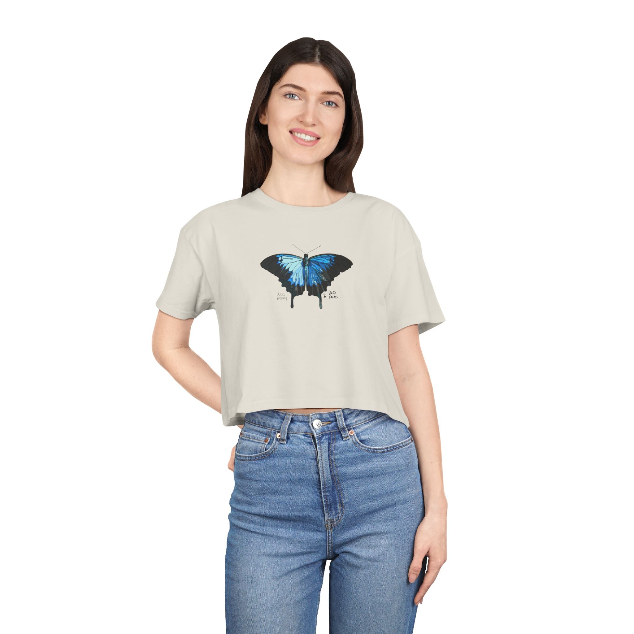 Ulysses Butterfly - Women's Crop Tee