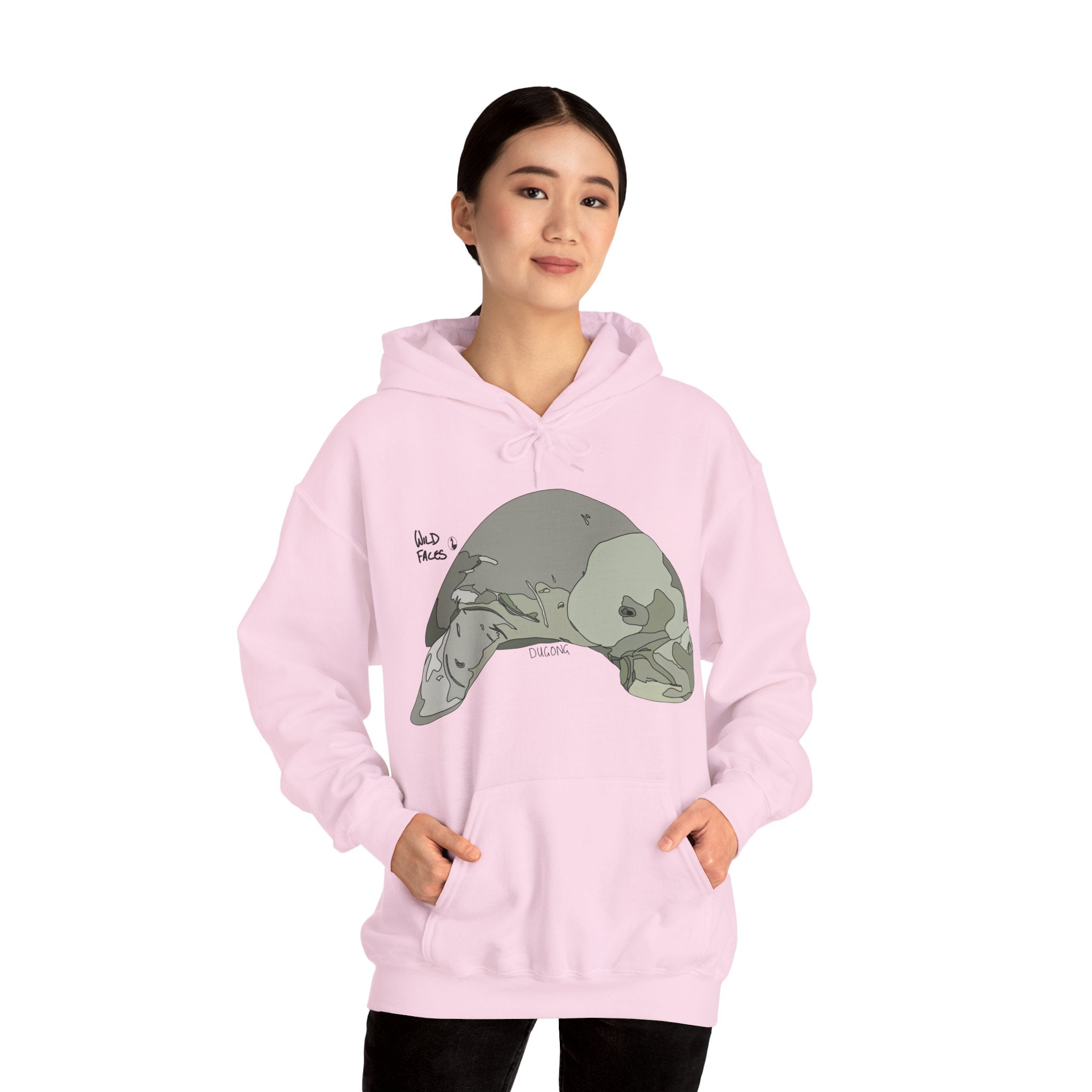 Dugong | Unisex Heavy Blend™ Hooded Sweatshirt Printify