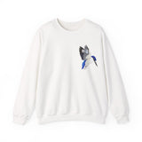 Forest Kingfisher (flying) Sweatshirt | Unisex Heavy Blend™ Crewneck