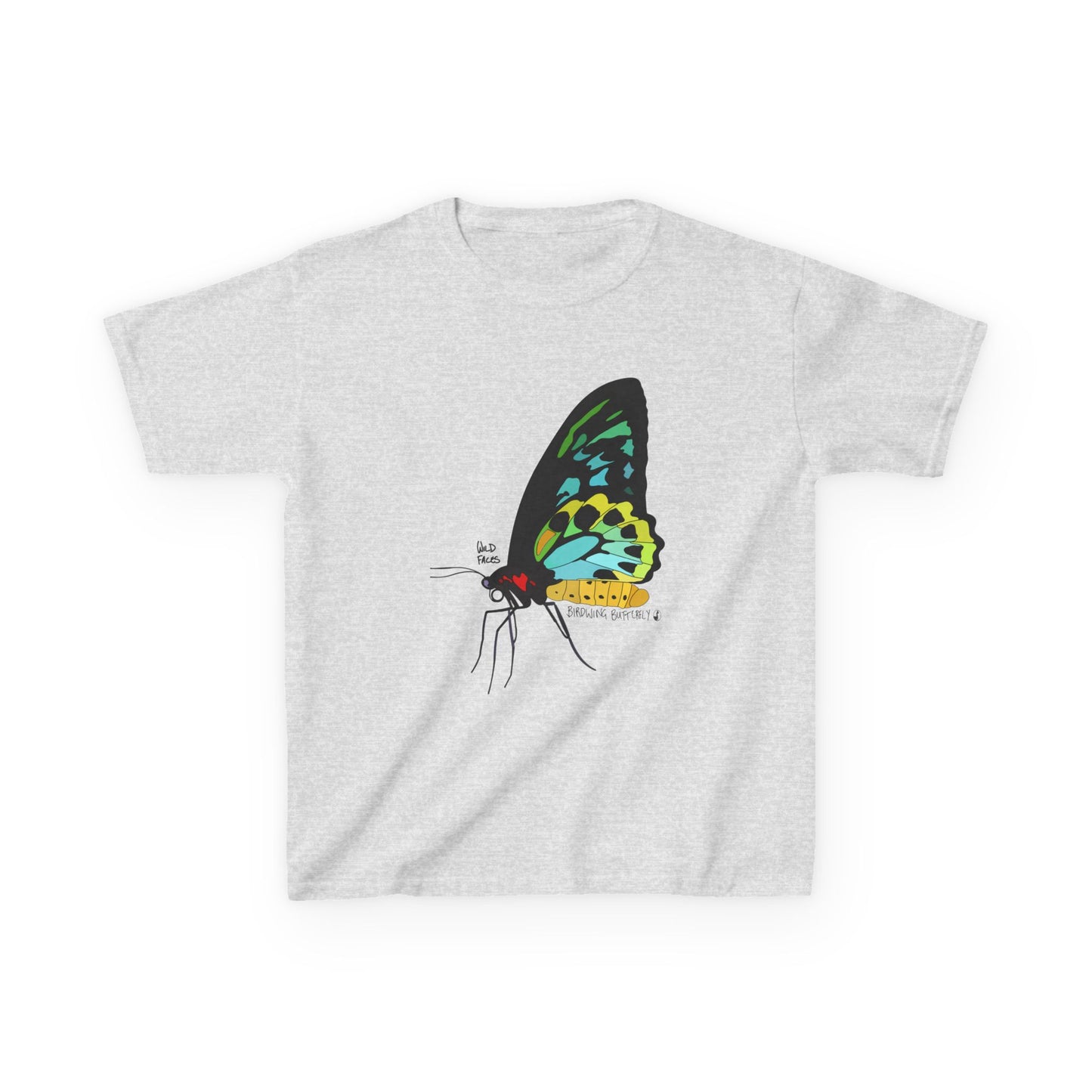 Birdwing Butterfly | Kids Heavy Cotton™ Tee