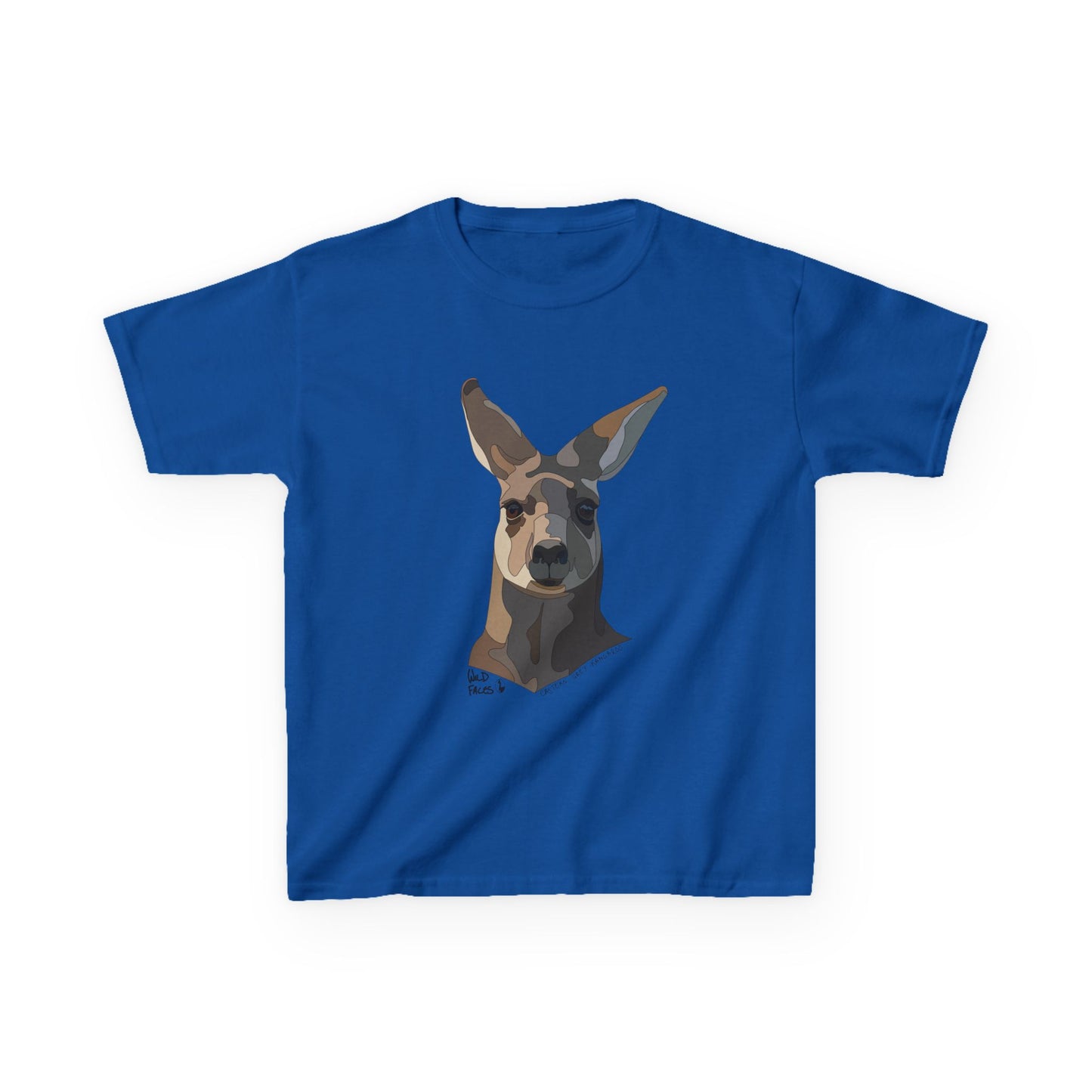 Eastern Grey Kangaroo | Kids Heavy Cotton™ Tee