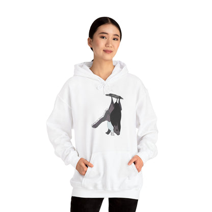 Yellow-bellied Sheath-tailed Bat | Unisex Heavy Blend™ Hooded Sweatshirt