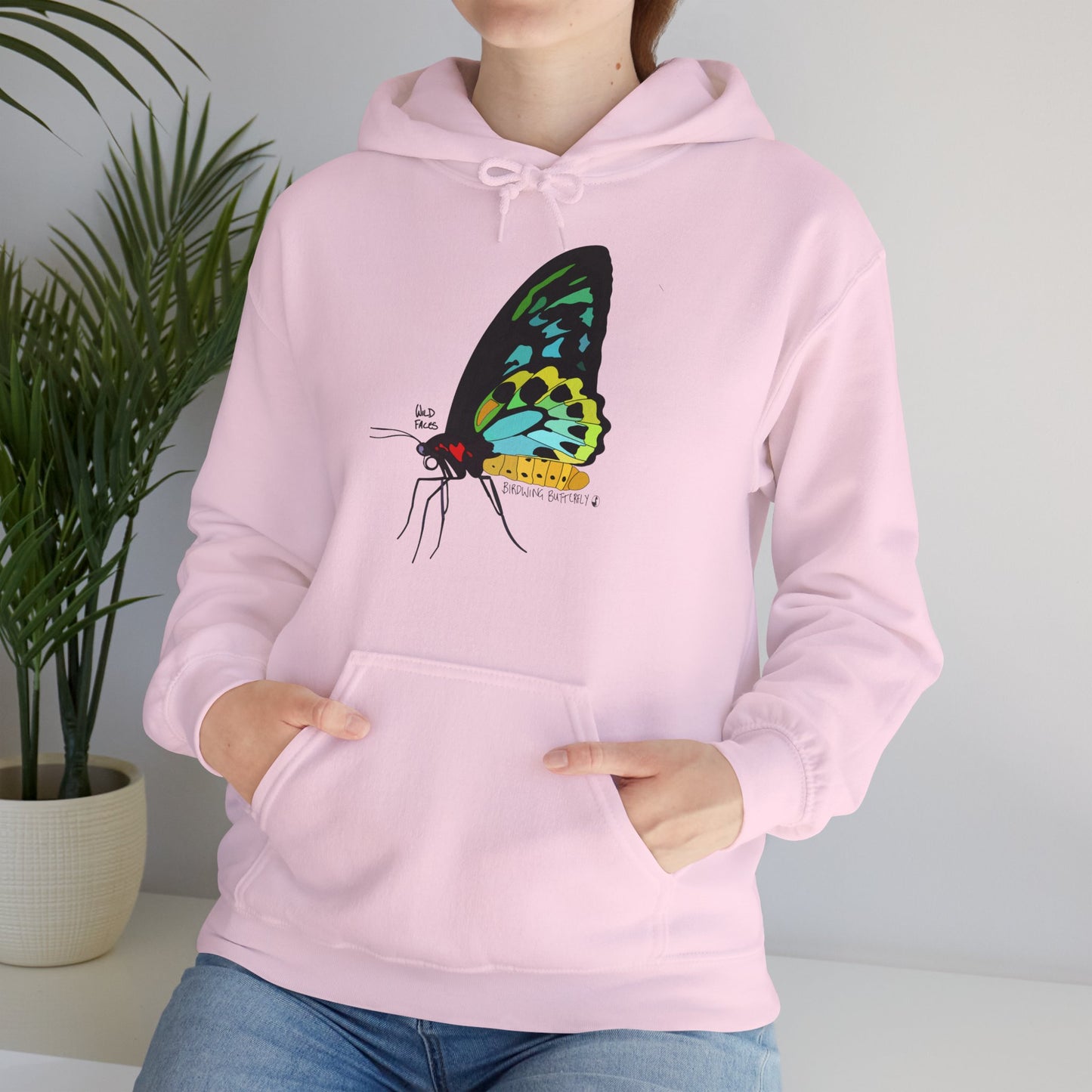 Birdwing Butterfly | Unisex Heavy Blend™ Hooded Sweatshirt