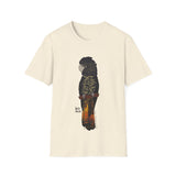 Red-tailed Black Cockatoo - Unisex Softstyle T-Shirt