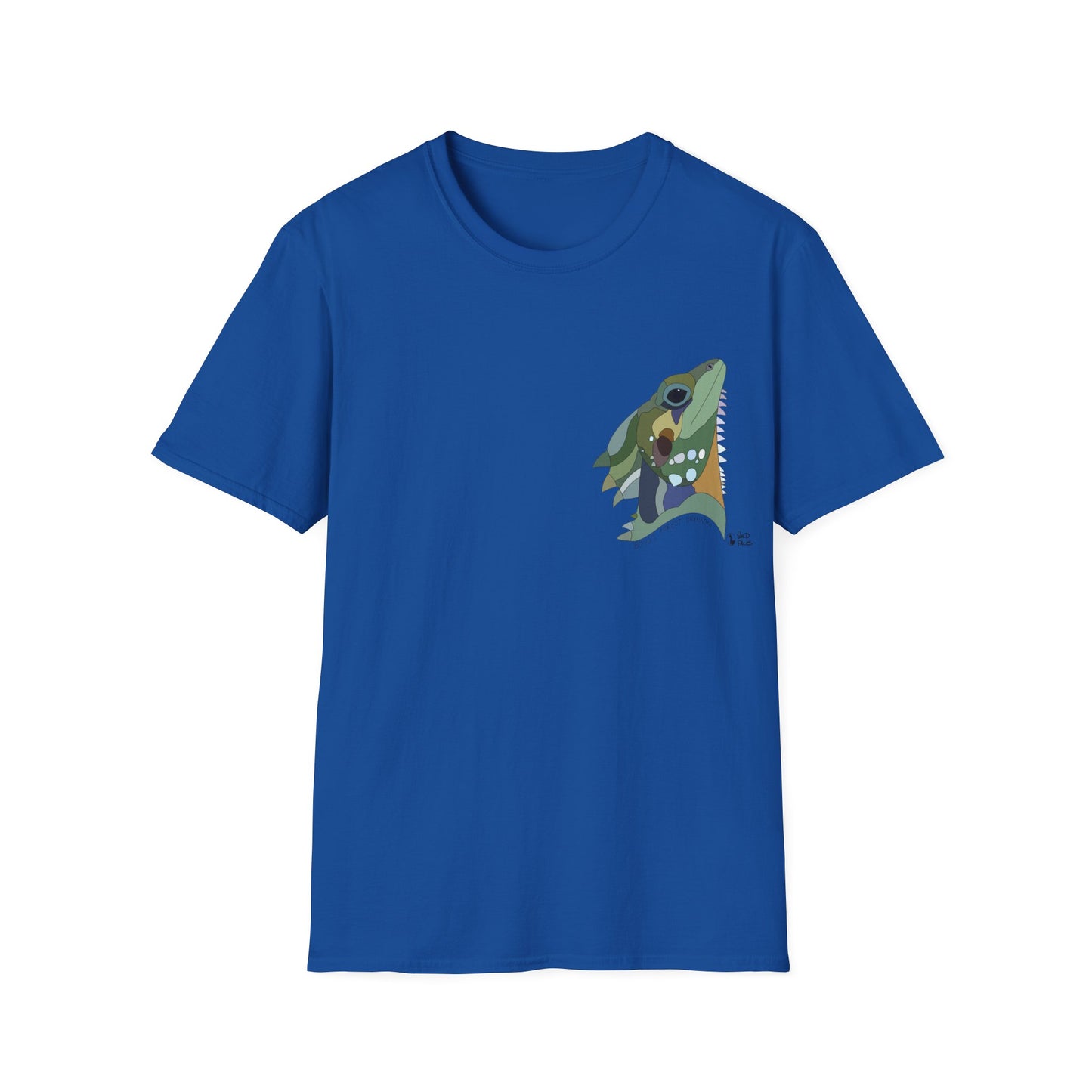 Boyd's Forest Dragon - Small design - Unisex Softstyle T-Shirt Printify