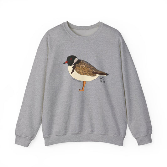 Hooded Plover Sweatshirt | Unisex Heavy Blend™ Crewneck Printify