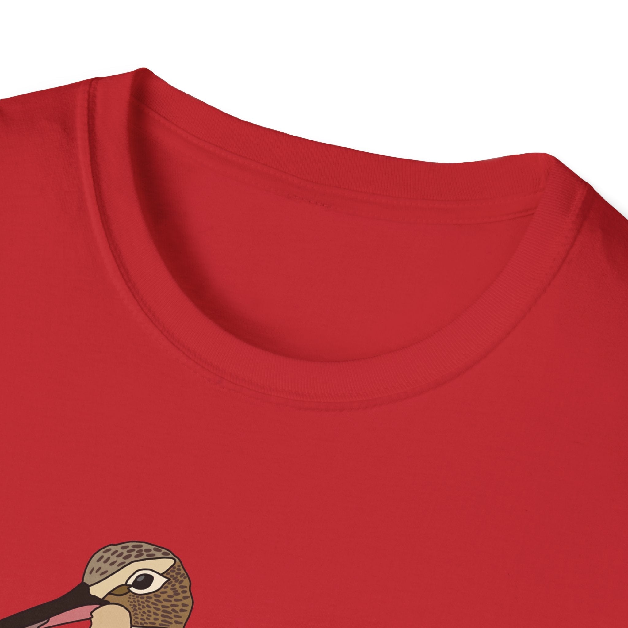 Eastern Curlew- Unisex Softstyle T-Shirt Printify
