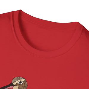 Eastern Curlew- Unisex Softstyle T-Shirt Printify