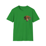 Dachshund (small Keen as mustard) - Unisex Softstyle T-Shirt