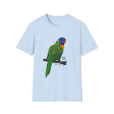 Rainbow Lorikeet - Unisex Softstyle T-Shirt