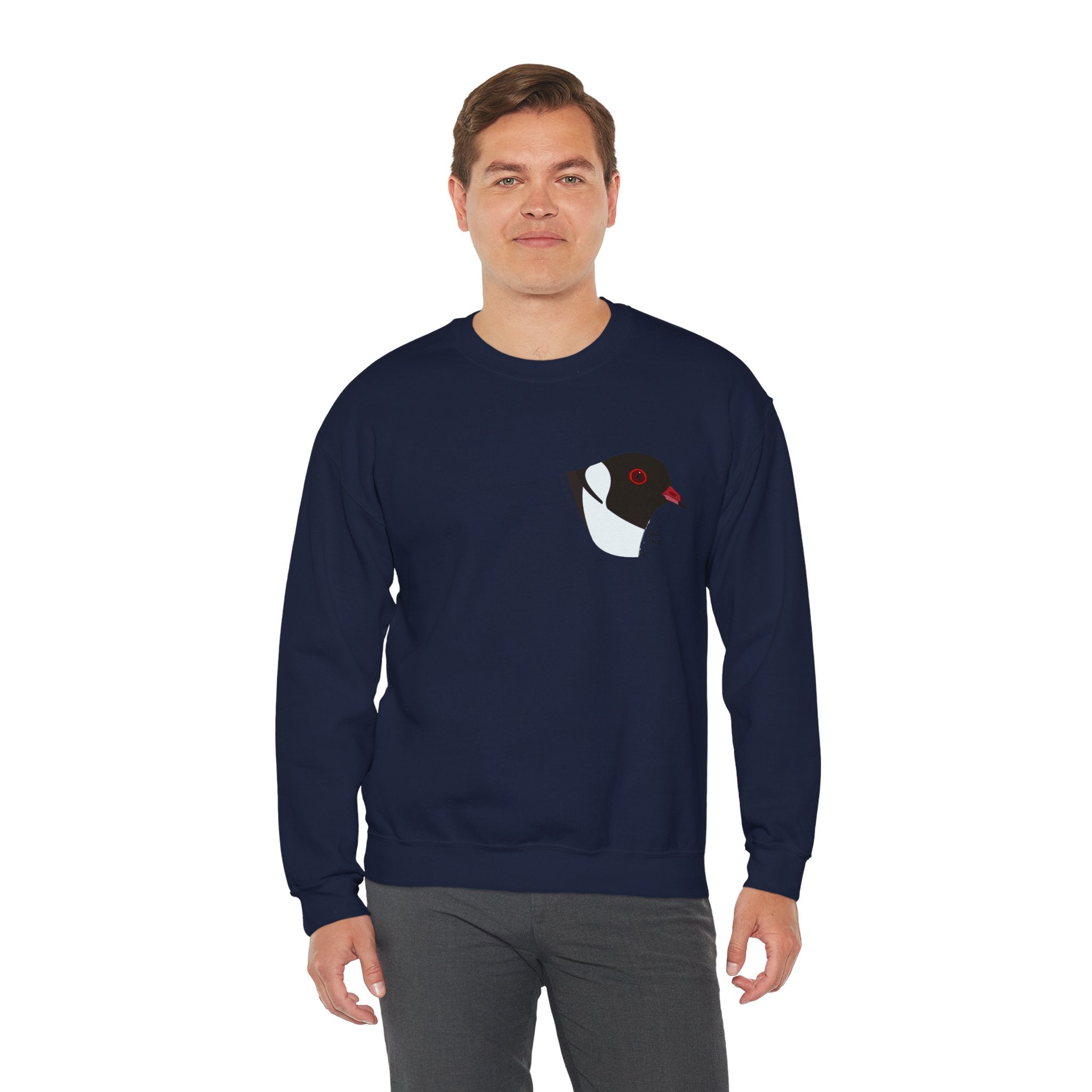 Hooded Plover (head) Sweatshirt | Unisex Heavy Blend™ Crewneck Printify