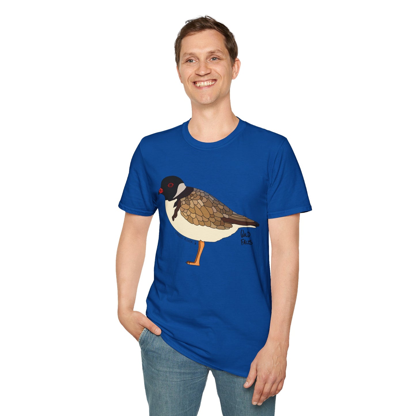 Hooded Plover - Unisex Softstyle T-Shirt