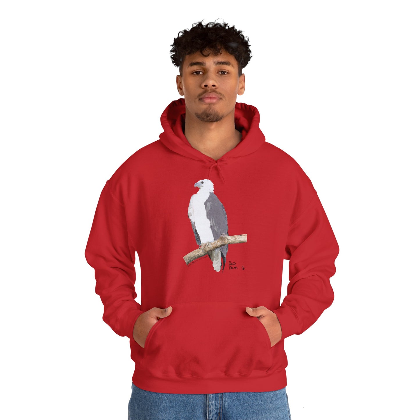 White-bellied Sea Eagle | Unisex Heavy Blend™ Hooded Sweatshirt