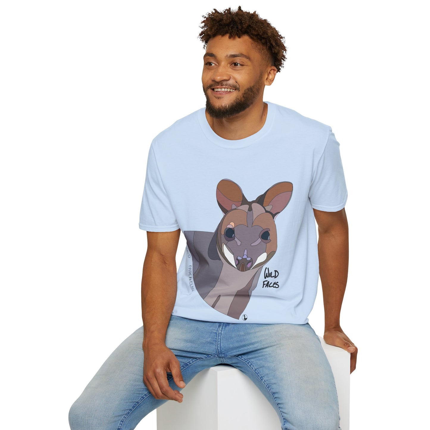 Red-legged Pademelon - Unisex Softstyle T-Shirt