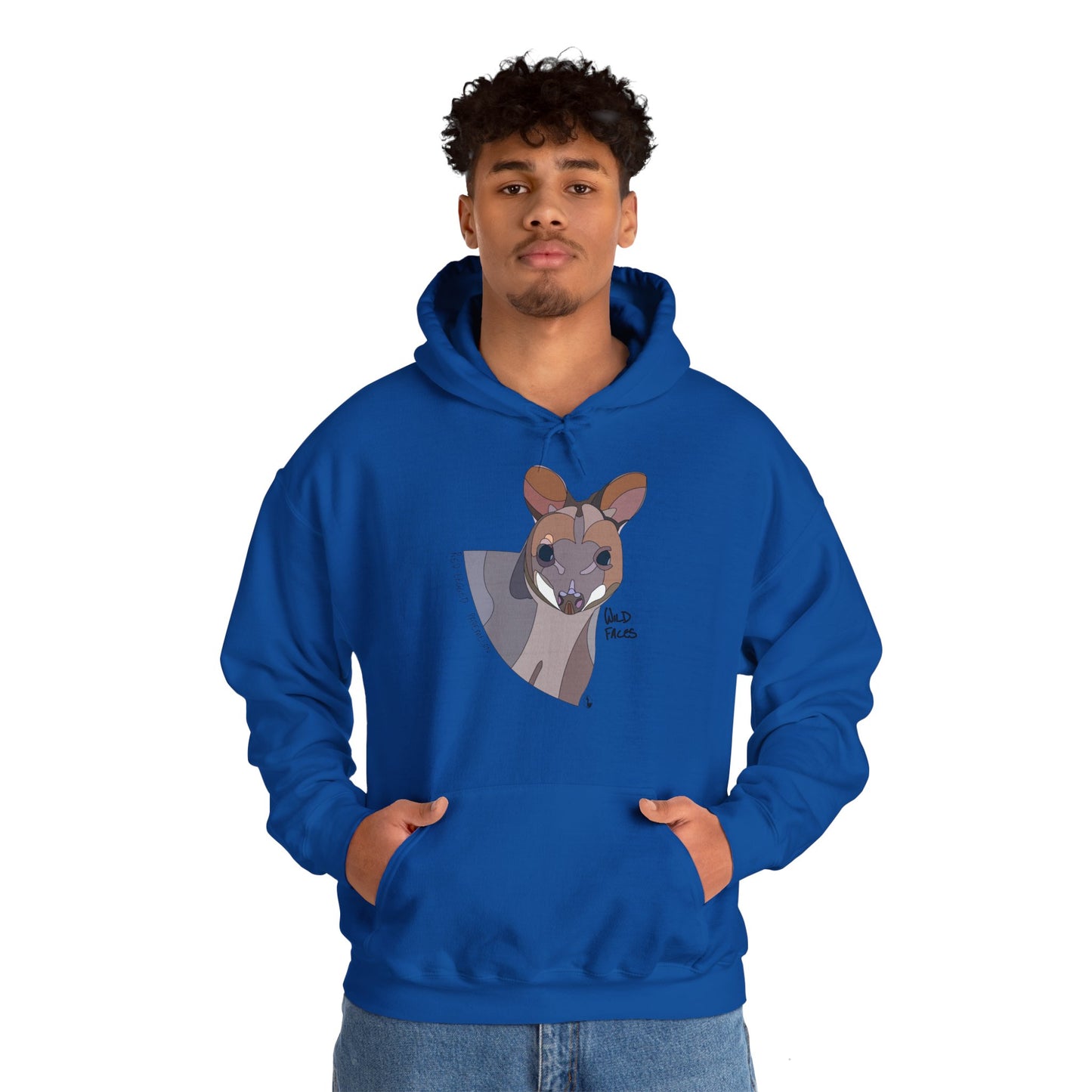 Red-legged Pademelon | Unisex Heavy Blend™ Hooded Sweatshirt