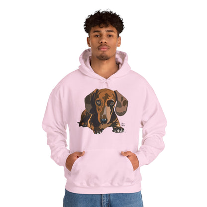 Dachshund (body) | Unisex Heavy Blend™ Hooded Sweatshirt