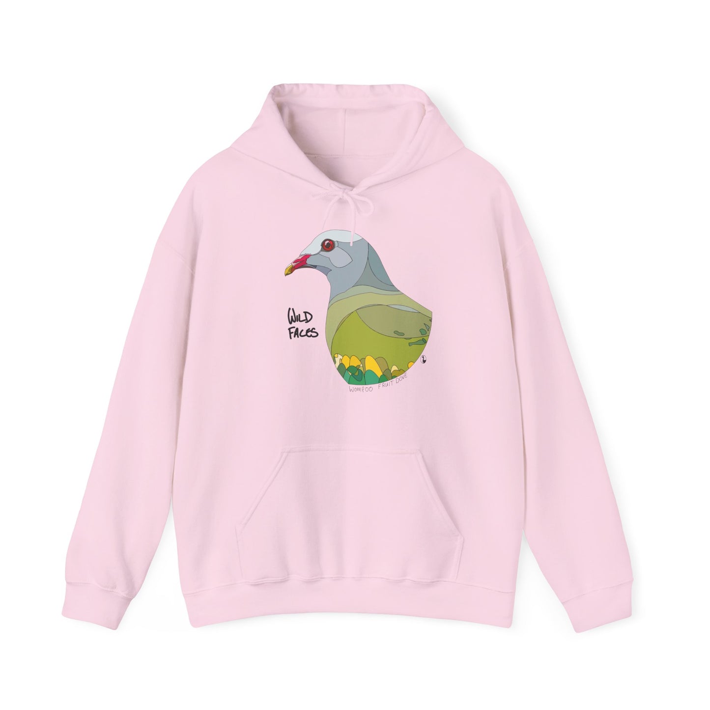 Wompoo Fruit Dove | Unisex Heavy Blend™ Hooded Sweatshirt