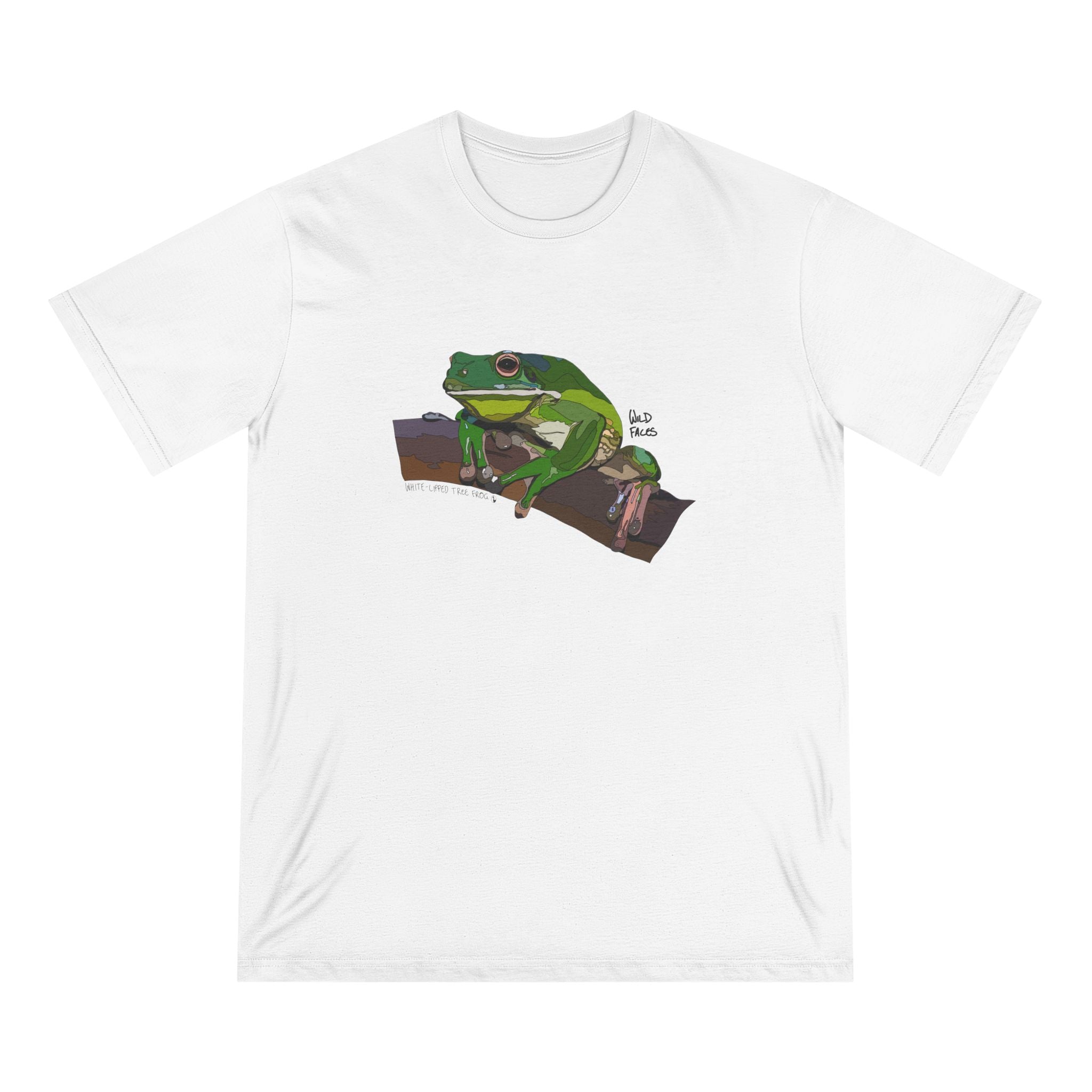 White-lipped Tree Frog | Organic Staple T-shirt