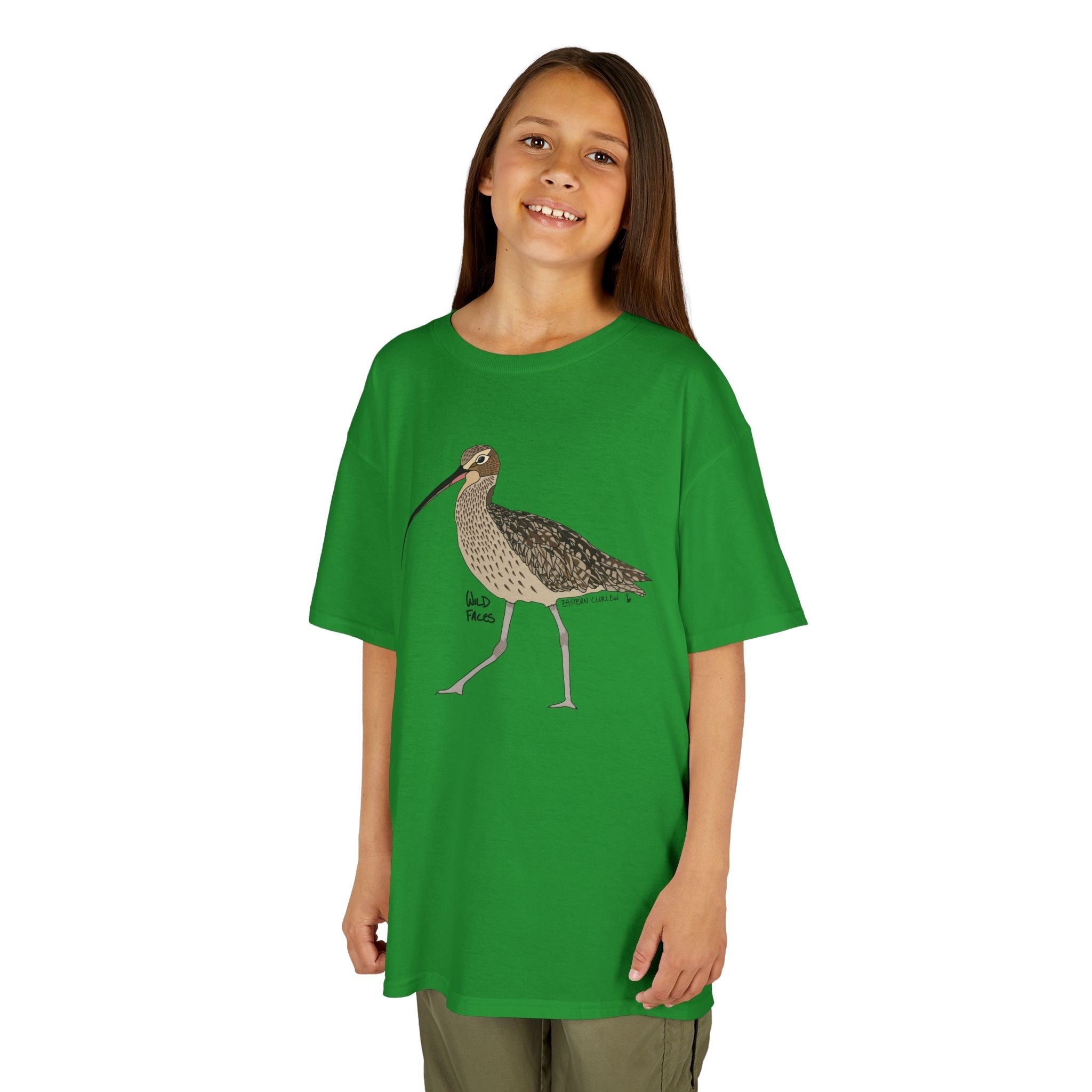 Eastern Curlew | Kids Heavy Cotton™ Tee Printify