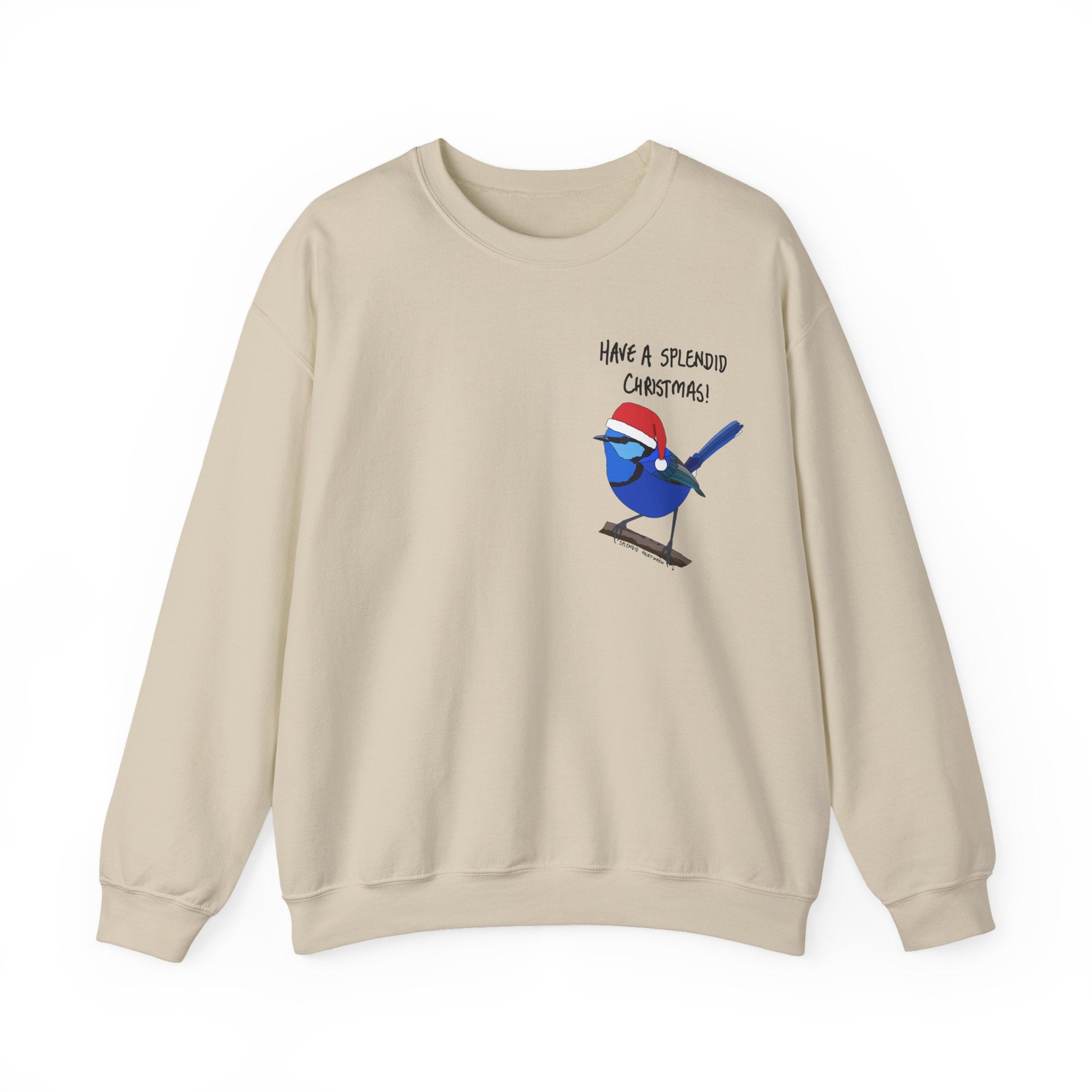 Christmas Splendid Fairy-Wren | Unisex Heavy Blend™ Crewneck