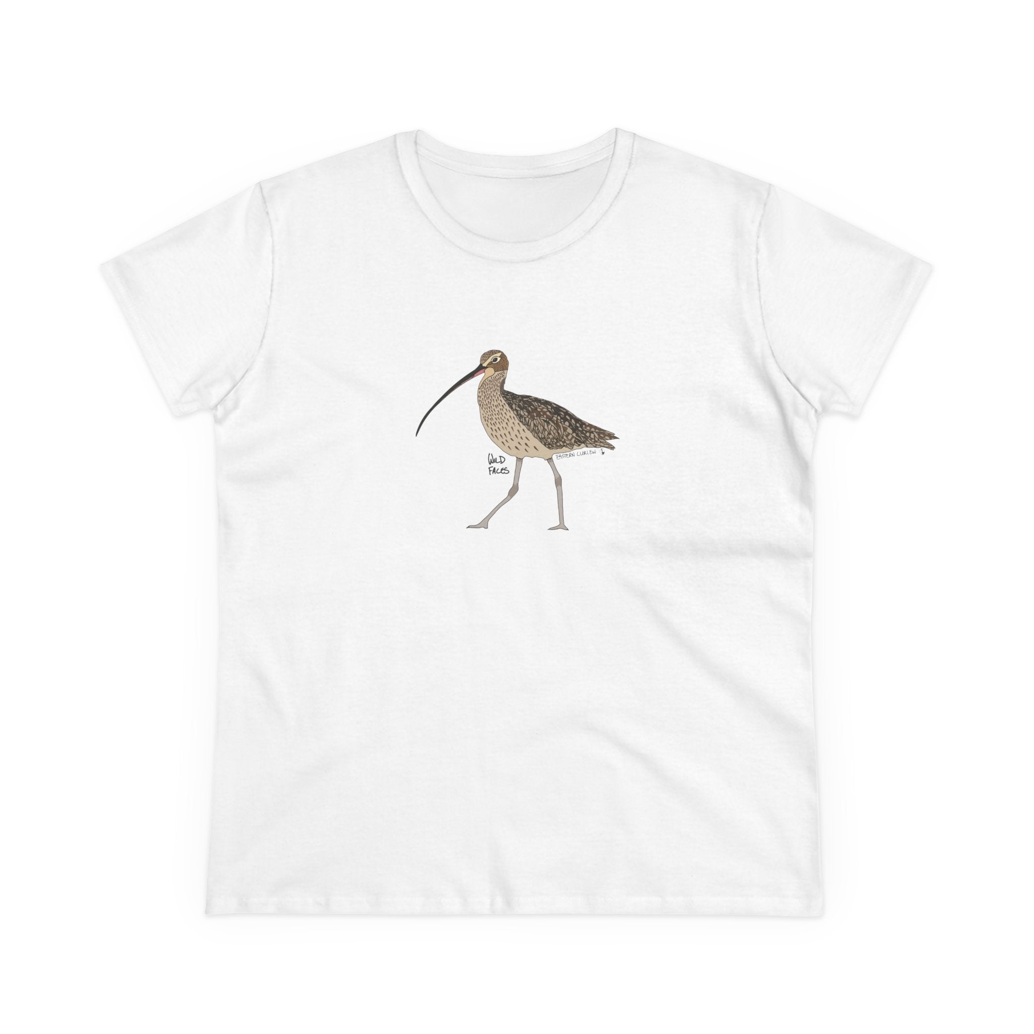 Eastern Curlew - Women's Midweight Cotton Tee