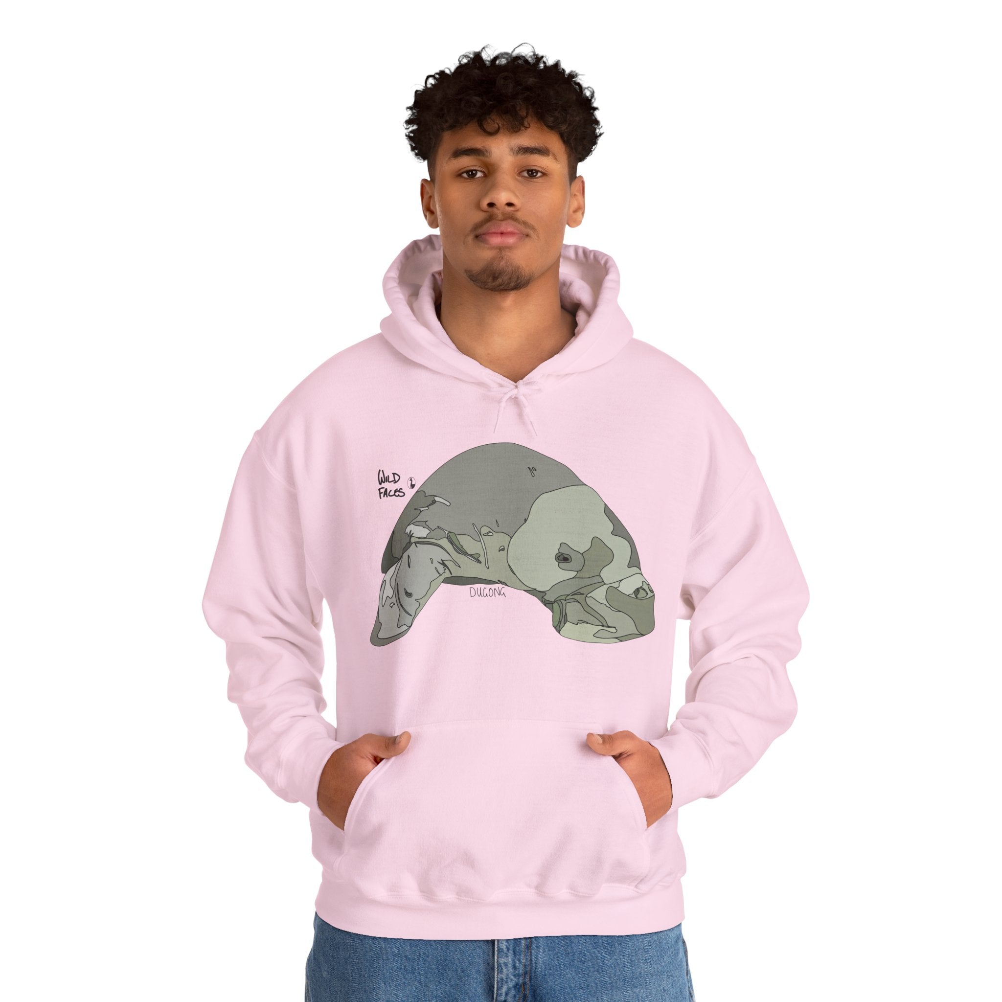 Dugong | Unisex Heavy Blend™ Hooded Sweatshirt Printify