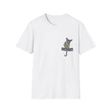 Common Brushtail Possum - Small design - Unisex Softstyle T-Shirt Printify