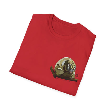 Green Ringtail Possum - Small Design - Unisex Softstyle T-Shirt