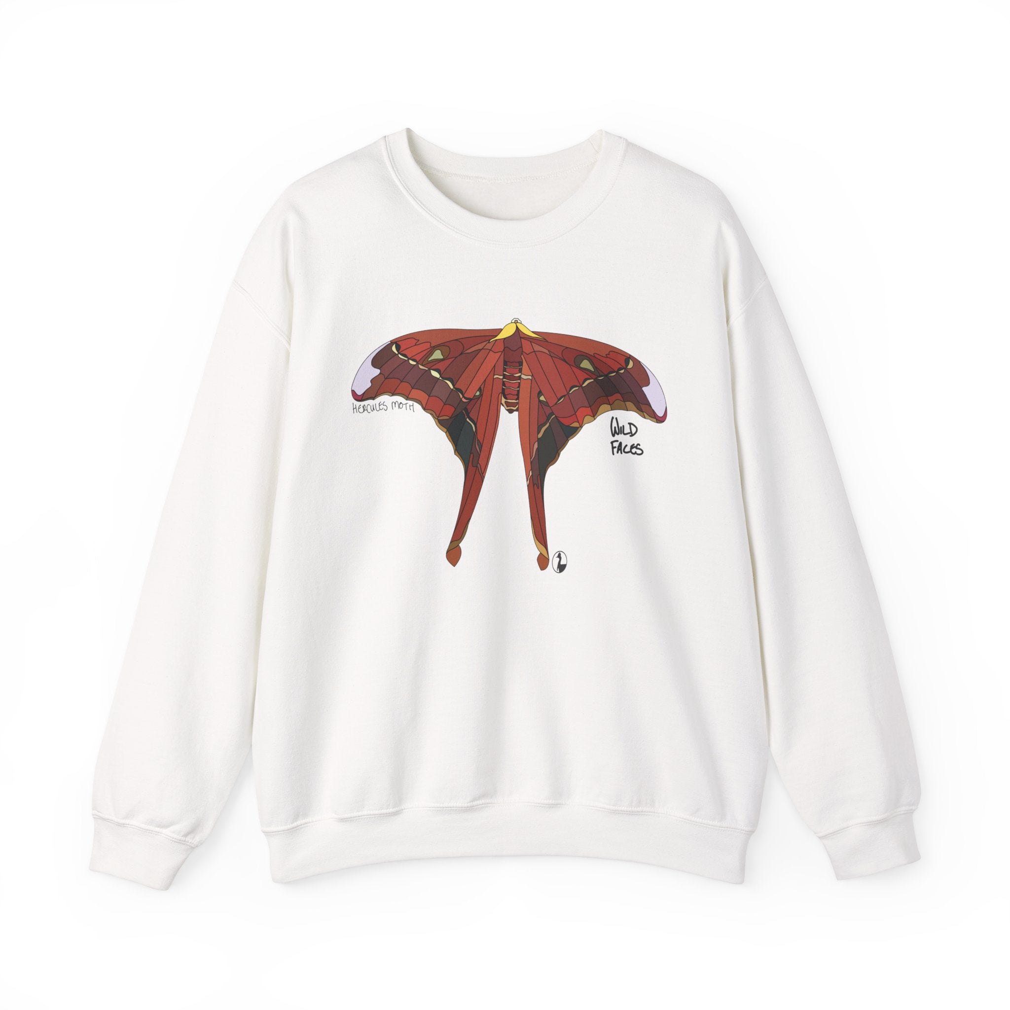 Hercules Moth Sweatshirt | Unisex Heavy Blend™ Crewneck Printify