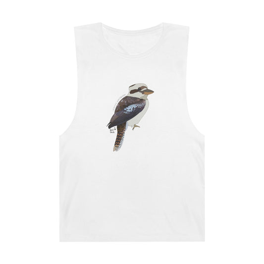 Laughing Kookaburra - Unisex Barnard Tank Printify