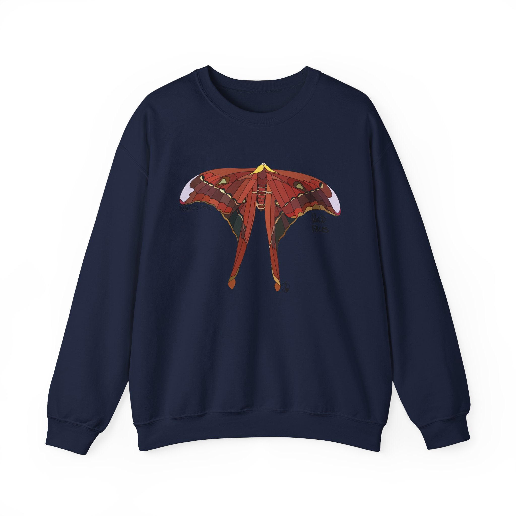 Hercules Moth Sweatshirt | Unisex Heavy Blend™ Crewneck Printify