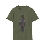 Wedge-tailed Eagle (pastel design) - Unisex Softstyle T-Shirt Printify