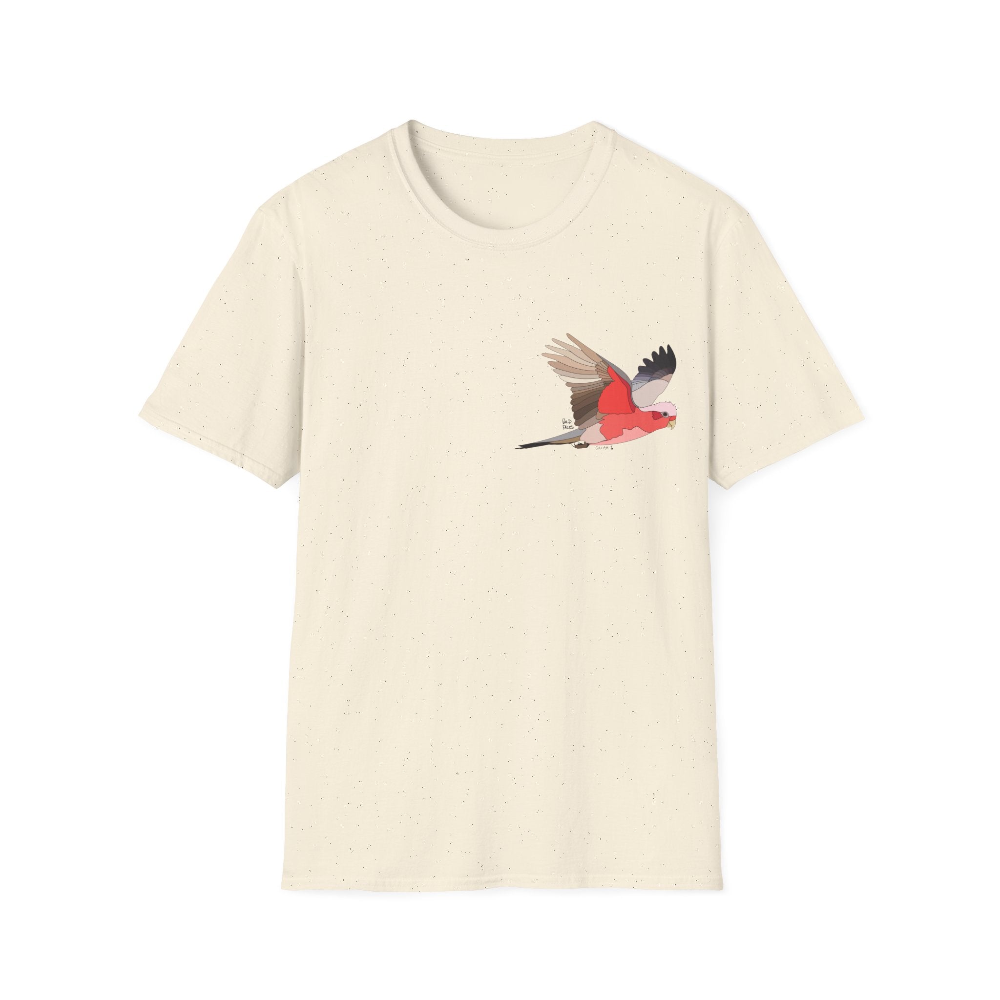 Galah - Small design - Unisex Softstyle T-Shirt
