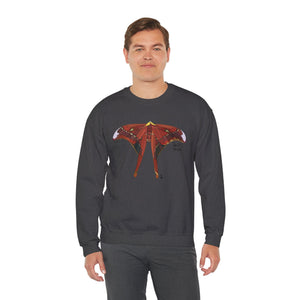 Hercules Moth Sweatshirt | Unisex Heavy Blend™ Crewneck Printify