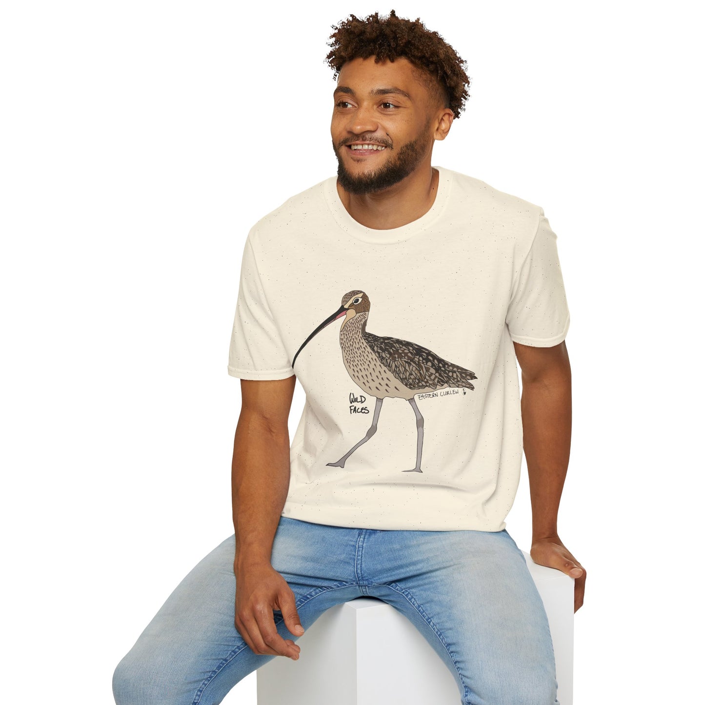 Eastern Curlew- Unisex Softstyle T-Shirt