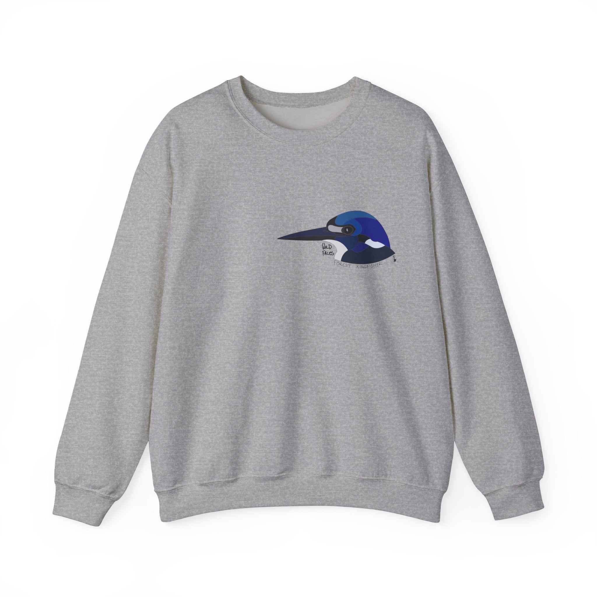 Forest Kingfisher Sweatshirt | Unisex Heavy Blend™ Crewneck Printify