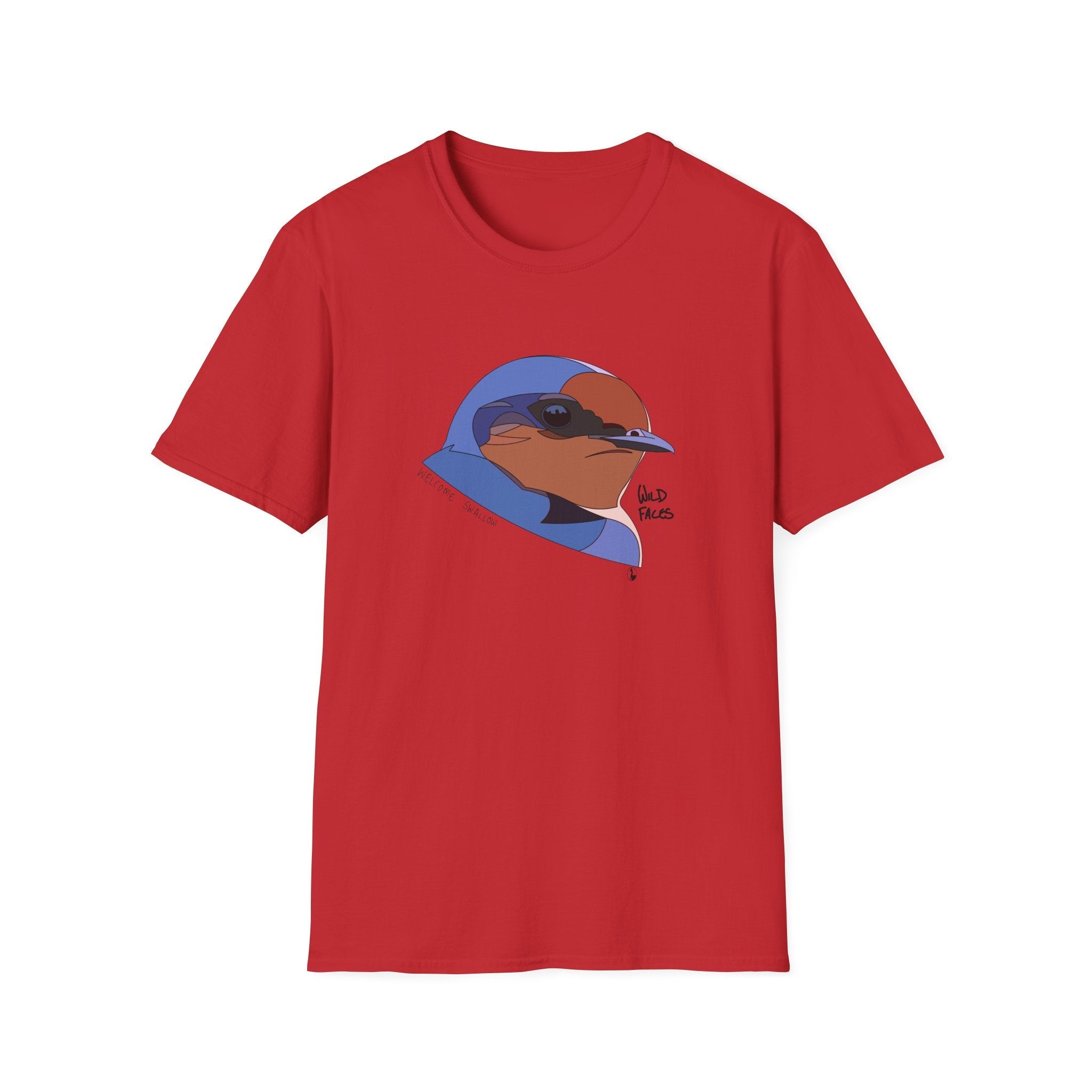 Welcome Swallow - Unisex Softstyle T-Shirt Printify