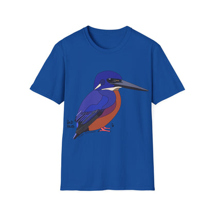 Azure Kingfisher - Unisex Softstyle T-Shirt