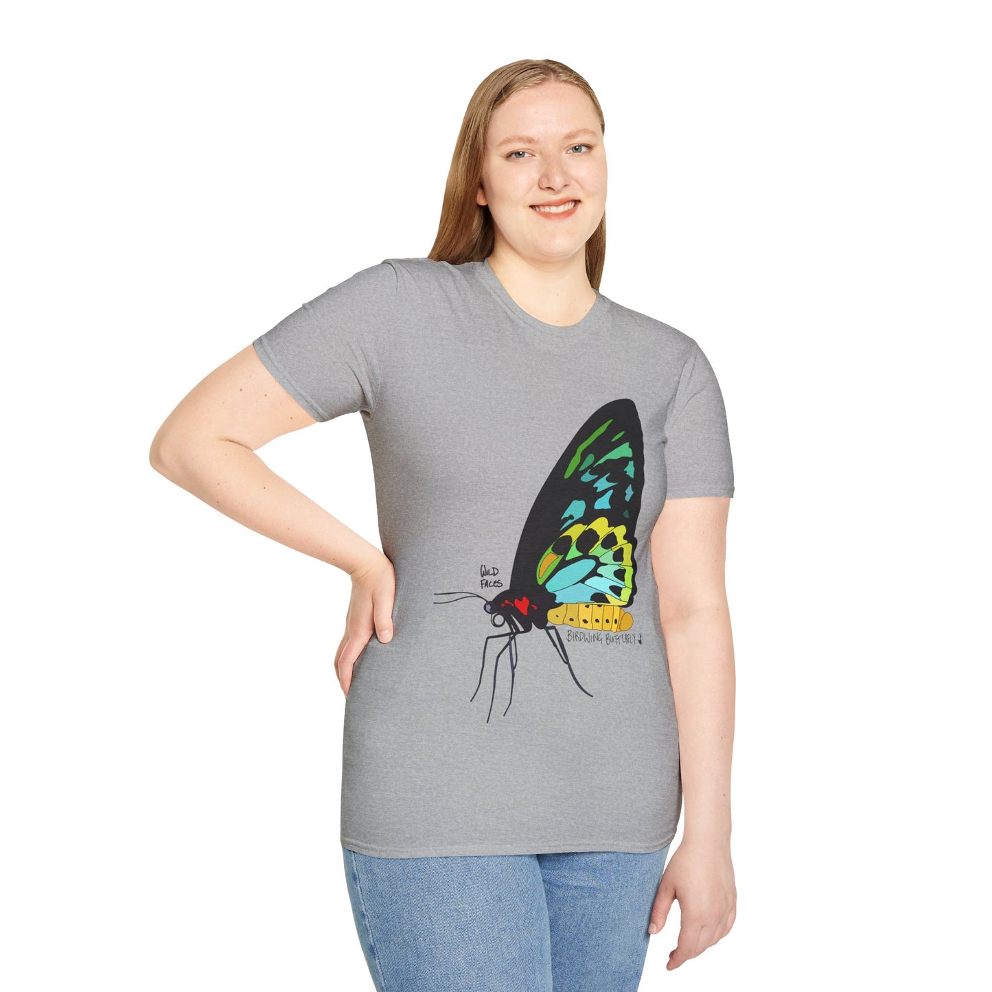 Birdwing Butterfly - Unisex Softstyle T-Shirt