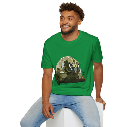 Green Ringtail Possum - Unisex Softstyle T-Shirt